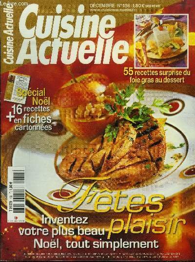 Cuisine actuelle n� 156 - D�cembre 2003 : D�cors et …