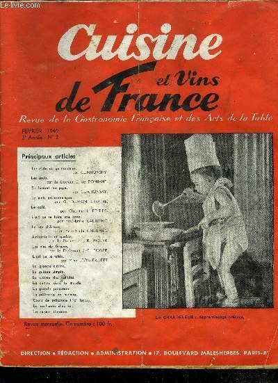 Cuisine et vins de France - 3e ann�e - n�2 …