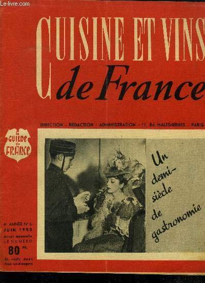 Cuisine et vins de France - 4e ann�e - n� …