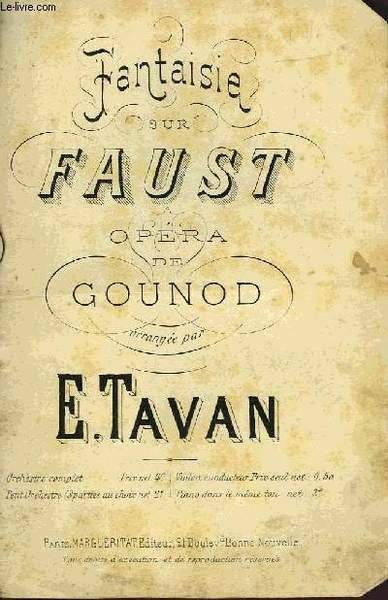 FANTAISIE SUR FAUST