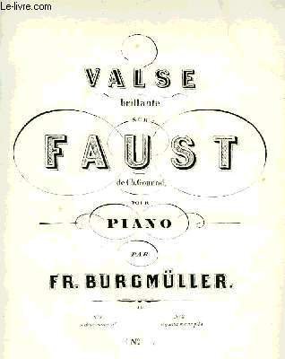 VALSE BRILLANTE SUR FAUST