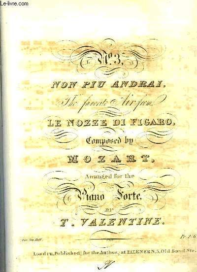 NON PIU ANDRAI