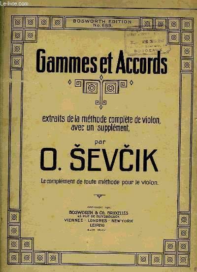 GAMMES ET ACCORDS