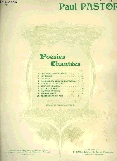 POESIES CHANTEES