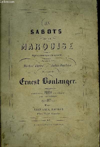 LES SABOTS DE LA MARQUISE