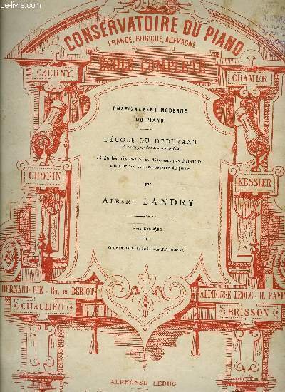 L'ECOLE DU DEBUTANT