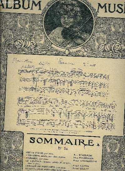 ALBUM MUSICA N°54 - PETITE VALSE + L'AUTOMNE + MAZURKA …