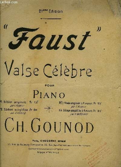 FAUST (VALSE CELEBRE)