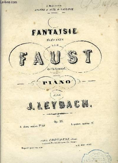 FANTAISIE SUR FAUST