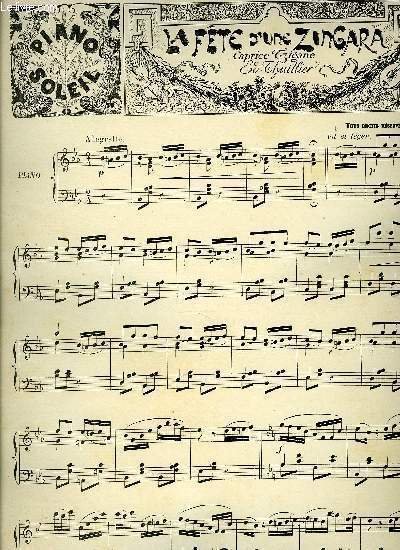 PIANO SOLEIL 27 AOUT 1893, N°9