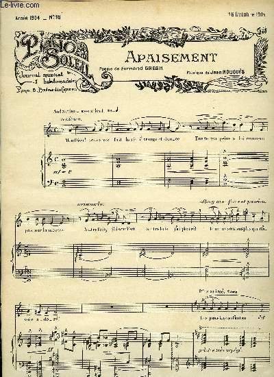 PIANO SOLEIL 16 OCTOBRE 1904, N°16