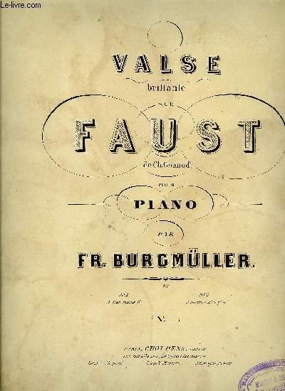 VALSE BRILLANTE SUR FAUST