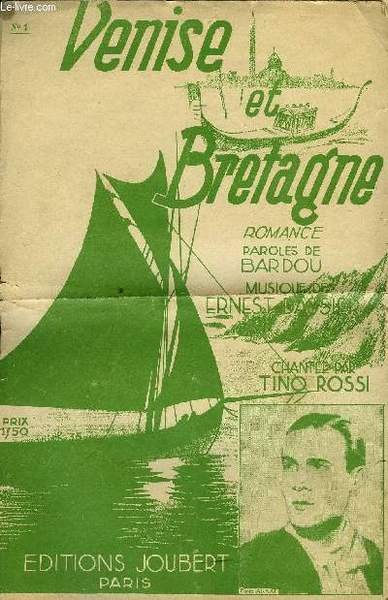 N°1 ROMANCE extraite de "Venise et Bretagne" PARTITION POUR LE …