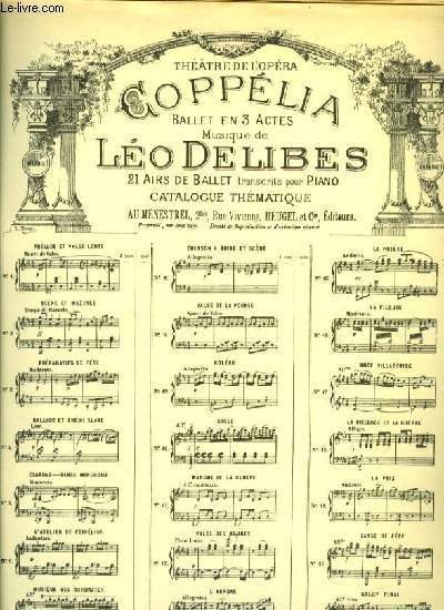 N°1 PRELUDE ET VALSE LENTE pour piano seul | Immagine principale