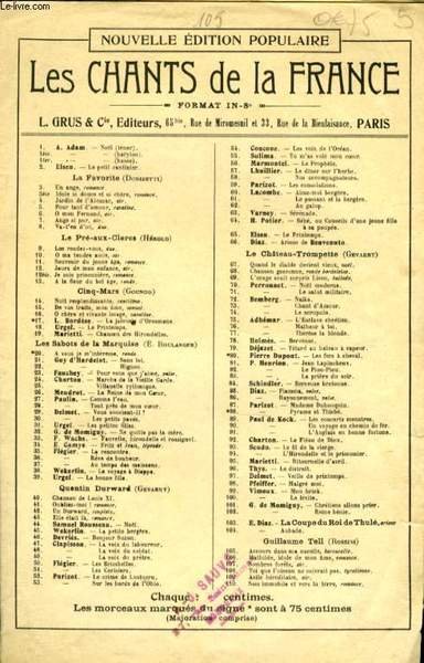 LES CHANTS DE LA FRANCE N° 105 GUILLAUME TELL | Immagine principale