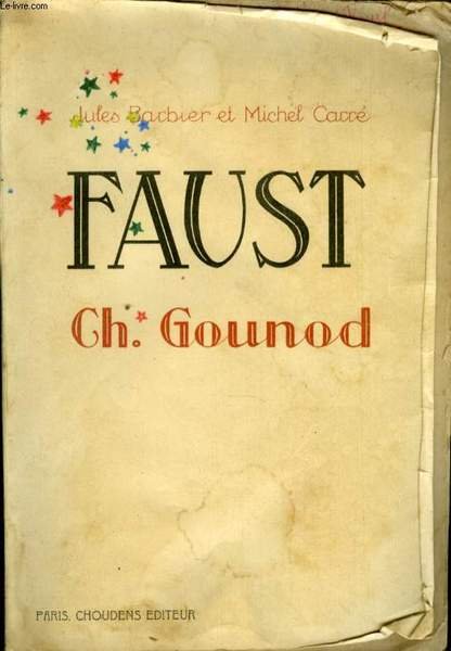 FAUST OPERA EN 5 ACTES.