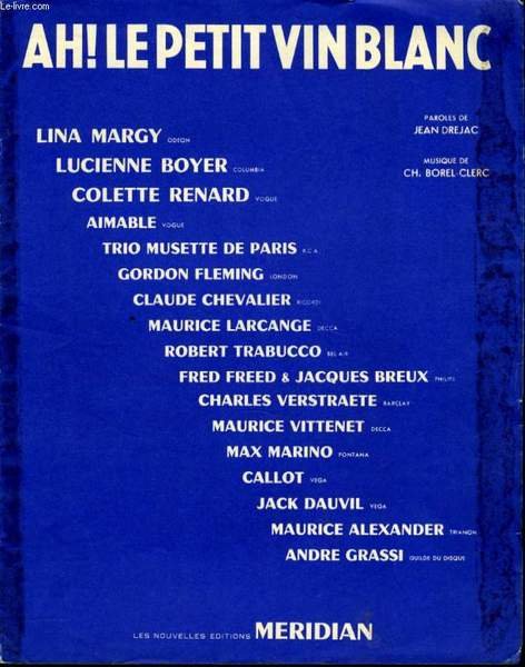 AH! LE PETIT VIN BLANC | Immagine principale