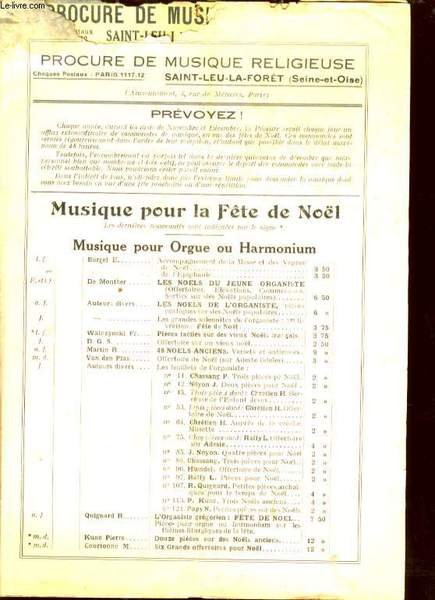 PROCURE DE MUSIQUE RELIGIEUSE | Immagine principale