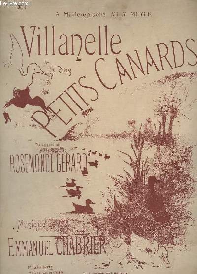 VILLANELLE DES PETITS CANARDS - N°1 : EDITION ORIGINALE - …