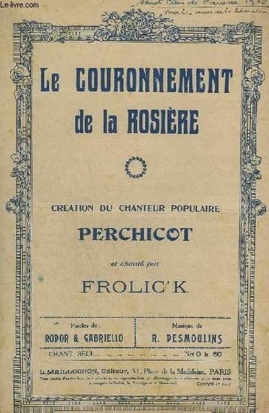 LE COURONNEMENT DE LA ROSIERE - CHANT. | Immagine principale