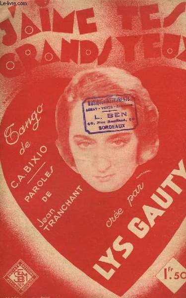 J'AIME TES GRANDS YEUX - CHANT. | Immagine principale