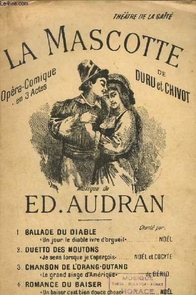 LA MASCOTTE - BALLADE DU DIABLE + DUETTO DES MOUTONS … | Immagine principale