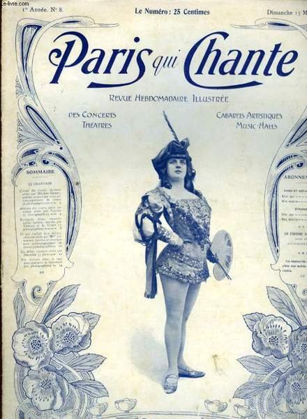 PARIS QUI CHANTE 1ère année N° 8 L'Essai du Corset … | Immagine principale