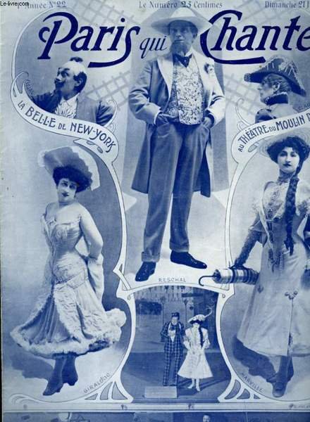 PARIS QUI CHANTE 1ère année N° 22 le Papillon dans … | Immagine principale