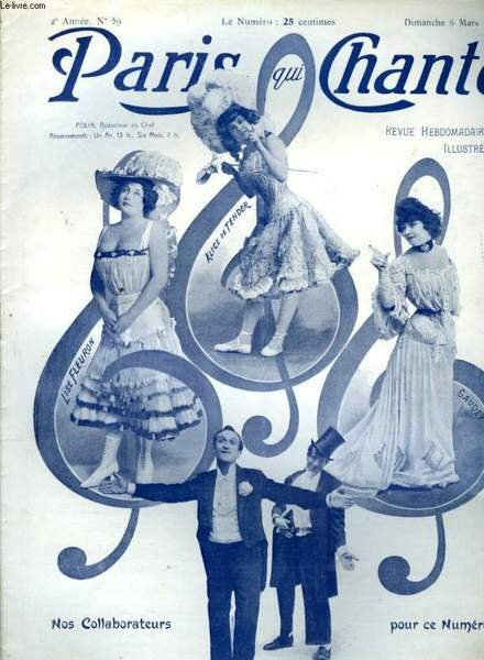 PARIS QUI CHANTE 2ème année N° 59 Trop froid par … | Immagine principale