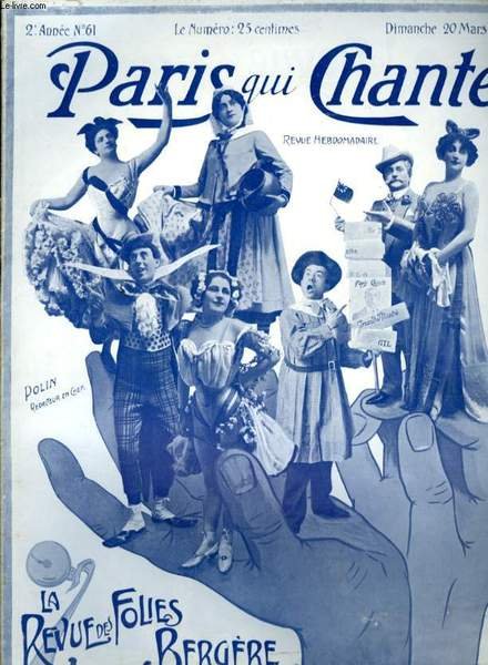 PARIS QUI CHANTE 2ème année N° 61 Les rêves de … | Immagine principale