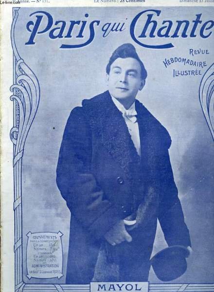 PARIS QUI CHANTE 3ème année N° 131 Petite femme comme … | Immagine principale