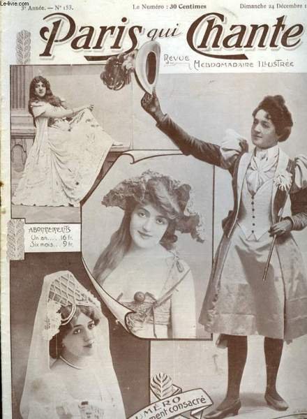 PARIS QUI CHANTE 3ème année N° 153 Petites Michu par … | Immagine principale