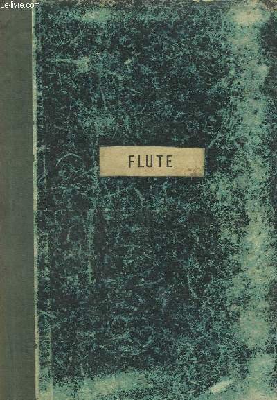FLUTE : PARTANT POUR LA REVUE + NINON DE LENCLOS + UNE SOIREE PRES DU LAC + LA REINE BLANCHE + FAUST + LA JOLIE PARFUMEUSE + MARCHE DU P'TIT SOLDAT + LES HYDROPATHES + MOSKOW FRANCA + LA FILLE DU TAMOUR MAJOR + LE TOUR DU MONDE + SOUVENIR DE LUCHON.