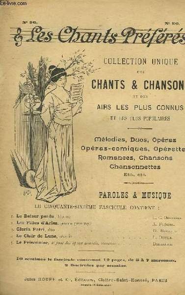 LES CHANTS PREFERES N°56 : LE BAISER PERDU + GLORIA …