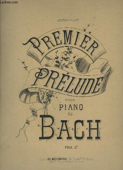 PREMIER PRELUDE POUR PIANO.