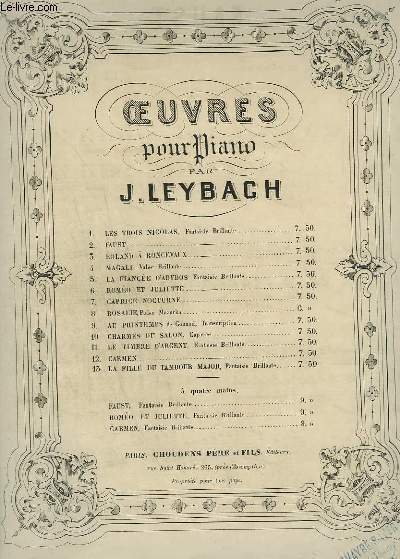 OEUVRES POUR PIANO N° 2: FAUST.