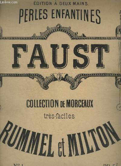 COLLECTION FACILE SUR LES OPERAS MODERNES POUR PIANO - N°1 …