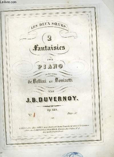 2 FANTAISIES POUR PIANO SUR LES MOTOFS DE BELLINI ET … | Immagine principale