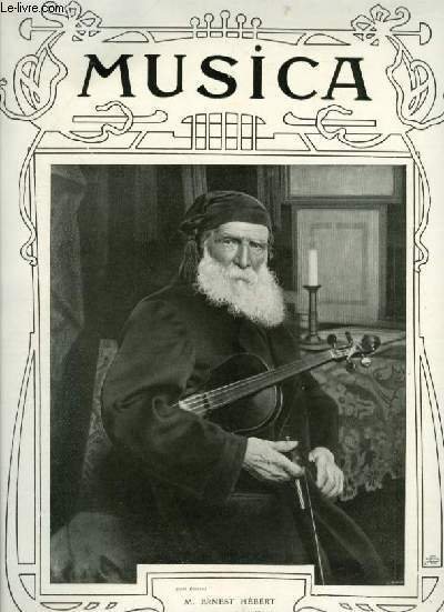 MUSICA - N°8 : MAI 1903 - Chronique du mois + Photographie de Marie Brema + La Damnation de Faust + Considérations sur le prix de Rome au point de vue musical + La promotion de Rome + Nos grands quatuors + Le Quatuor Hayot + Parsifal au nouveau théâtre.
