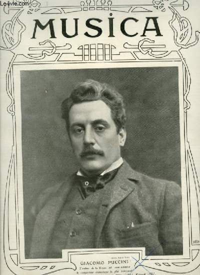 MUSICA - N°14 : NOVEMBRE 1903 - Chronique du mois + Hérodiade à la gaité lyrique + Renaud dans Hérode + Photographie de Maurice Renaud + Les neuf symphonies de Beethoven + Edouard Colonne et ses concerts + Photographie de Edouard Colonne + Mozart.