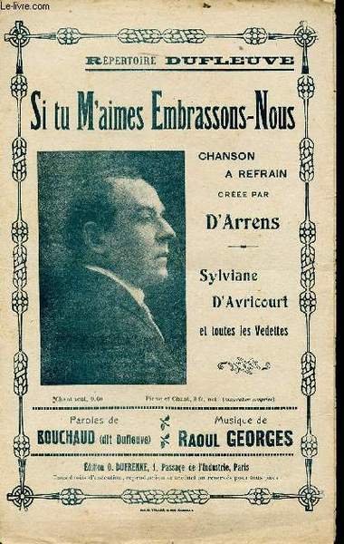 SI TU M'AIMES, EMBRASSONS-NOUS