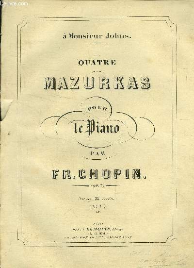 Mazurka pour piano