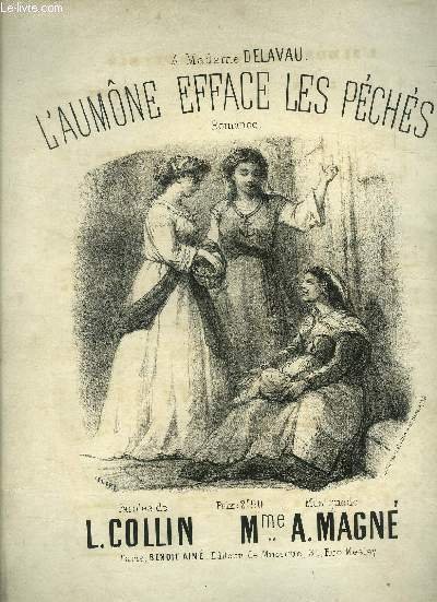 L'Aumône efface les péchés pour piano