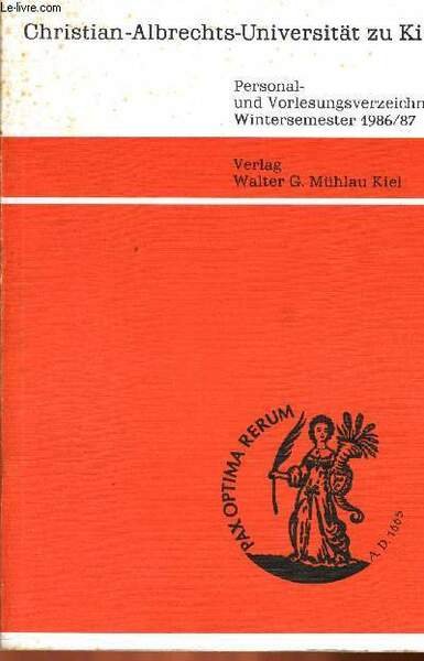 CHRISTIAN-ALBRECHTS-UNIVERSIT�T ZU KIEL | Immagine principale