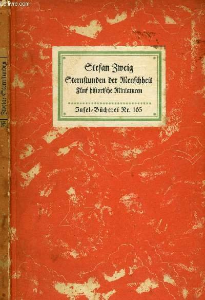 STERNSTUNDEN DER MENSCHHEIT, F�NF HISTORISCHE MINIATUREN | Immagine principale