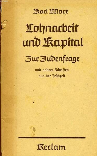 LOHNARBEIT UND KAPITAL | Immagine principale