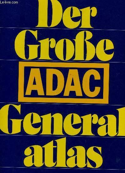 DER GROSSE ADAC GENERAL ATLAS | Immagine principale