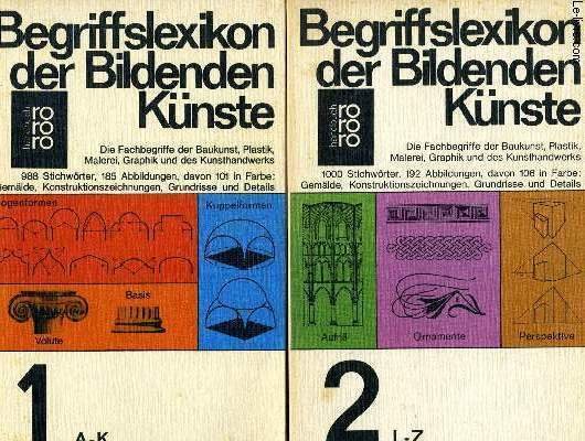 BEGRIFFSLEXIKON DER BILDENDEN K�NSTE, 1 & 2 | Immagine principale