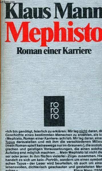 MEPHISTO, ROMAN EINER KARRIERE | Immagine principale