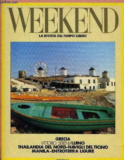 WEEKEND, LA RIVISTA DEL TEMPO LIBERO | Immagine principale